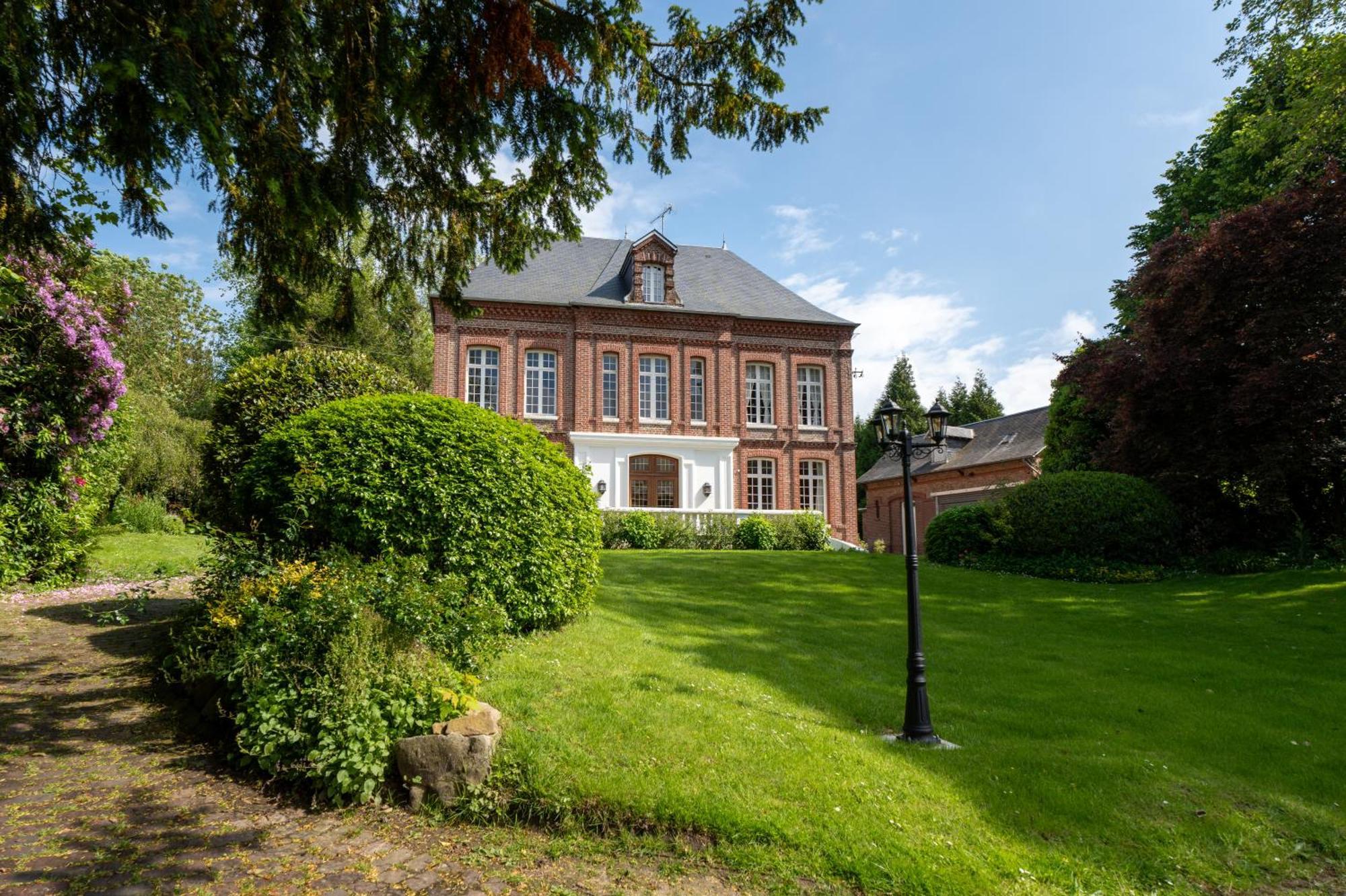 Le Manoir De La Belle Epoque Bed & Breakfast Béthencourt-sur-Mer Exterior foto