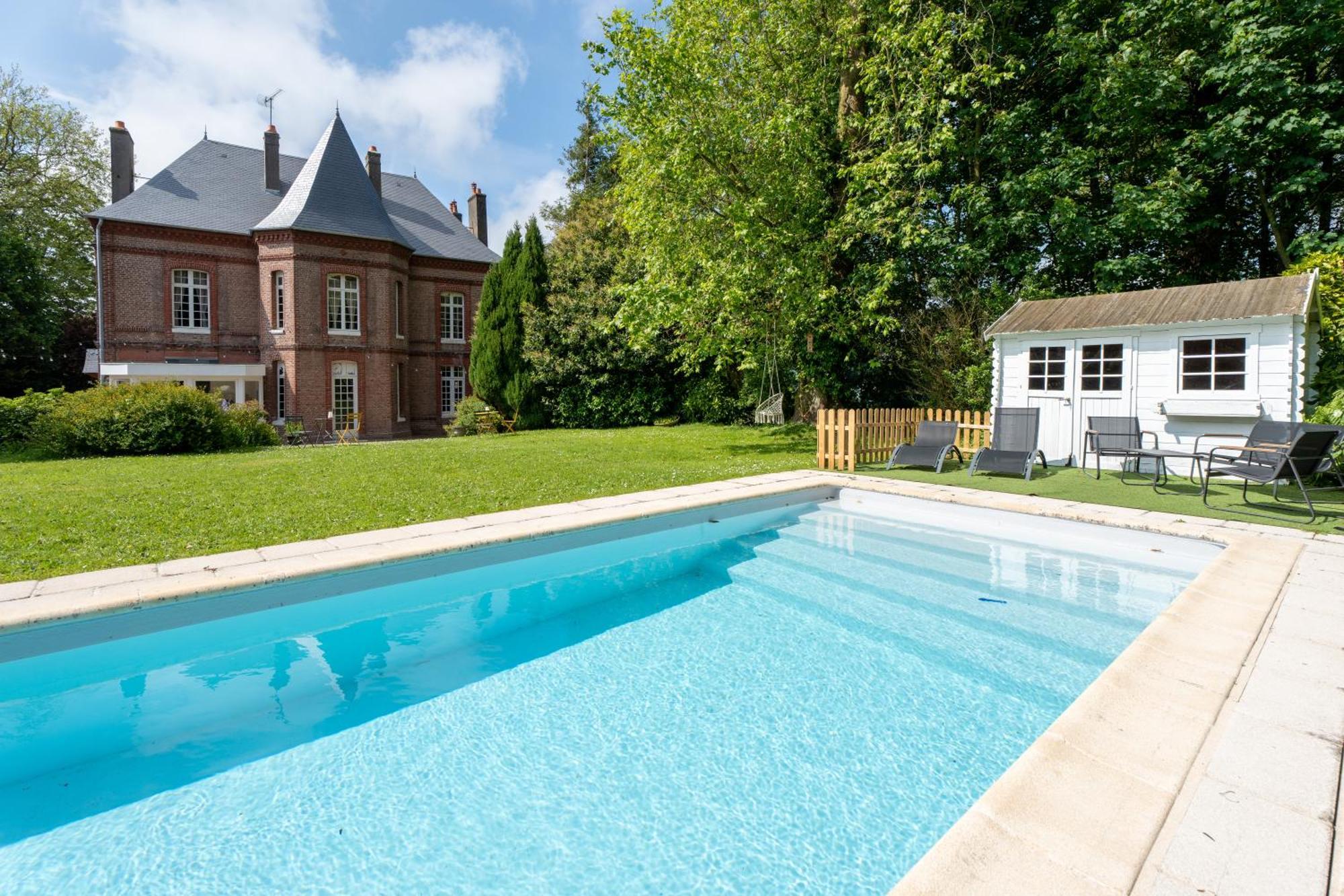 Le Manoir De La Belle Epoque Bed & Breakfast Béthencourt-sur-Mer Exterior foto