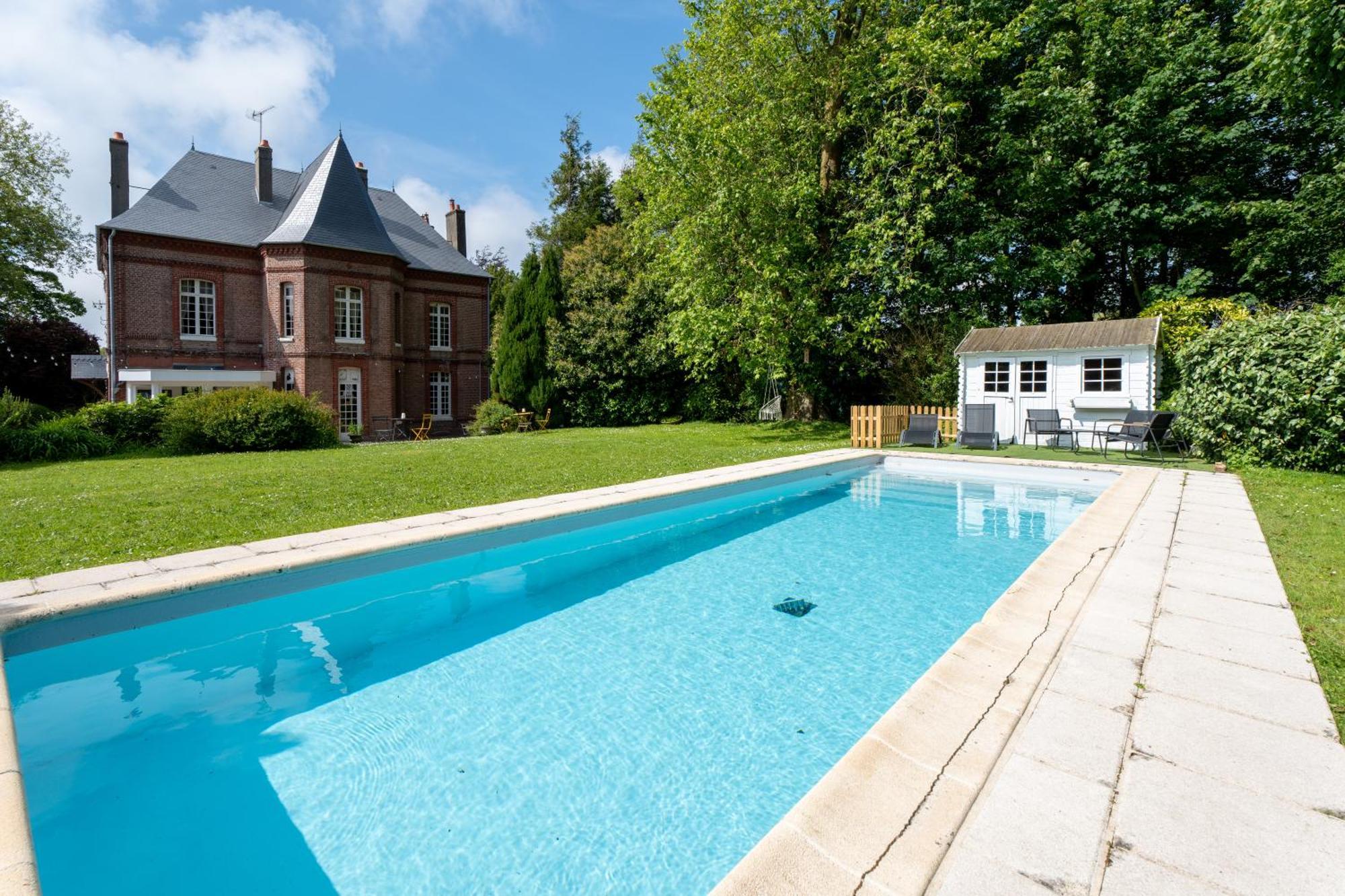 Le Manoir De La Belle Epoque Bed & Breakfast Béthencourt-sur-Mer Exterior foto